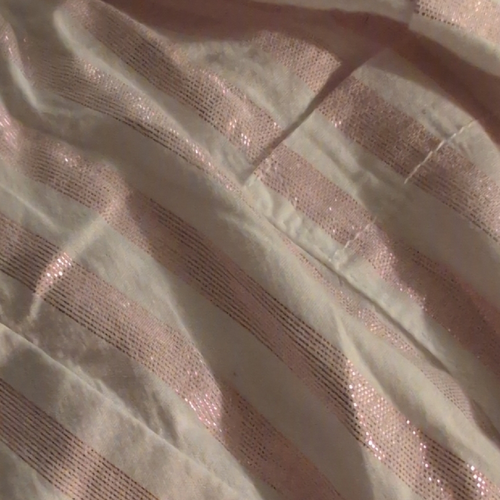 Victoria's Secret Pink and White Pajama Set